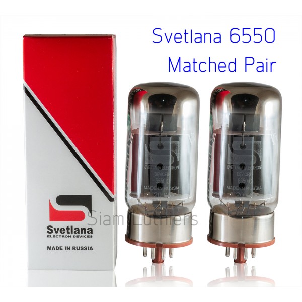 Svetlana 6550C Matched Pair
